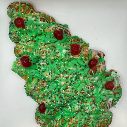 Christmas Tree Coffee Cake