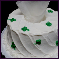 Shamrock Angel Food Cake