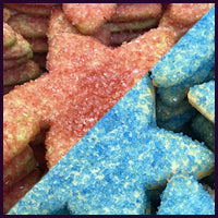 Sugared Star Cookies