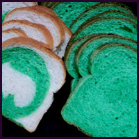 St. Patty's Day White Bread