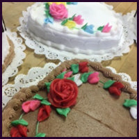 9" Heart Shaped Cakes - Buttercream