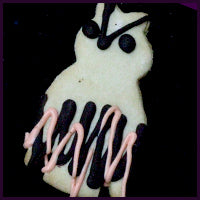 Owl Cutout Cookie