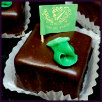 St. Patty's Day Petit Fours