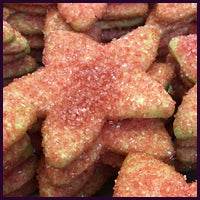 Sugared Star Cookies